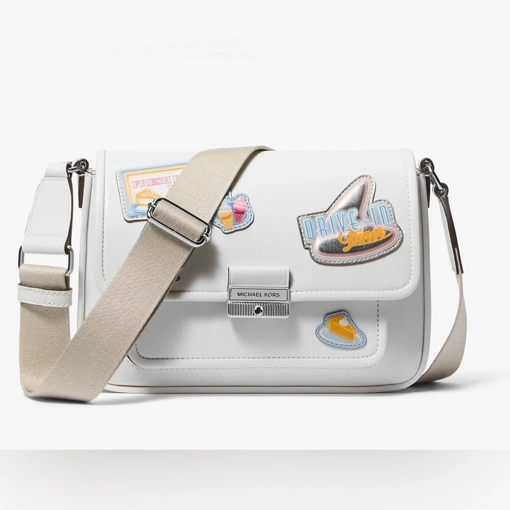 Michael Kors Optic White Crossbody Bag – NWT – Retail $558 🤍✨ - Picture 2 of 9